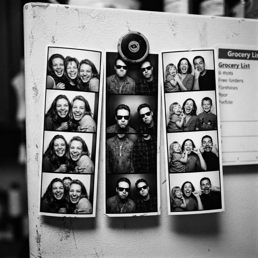 On the fridge