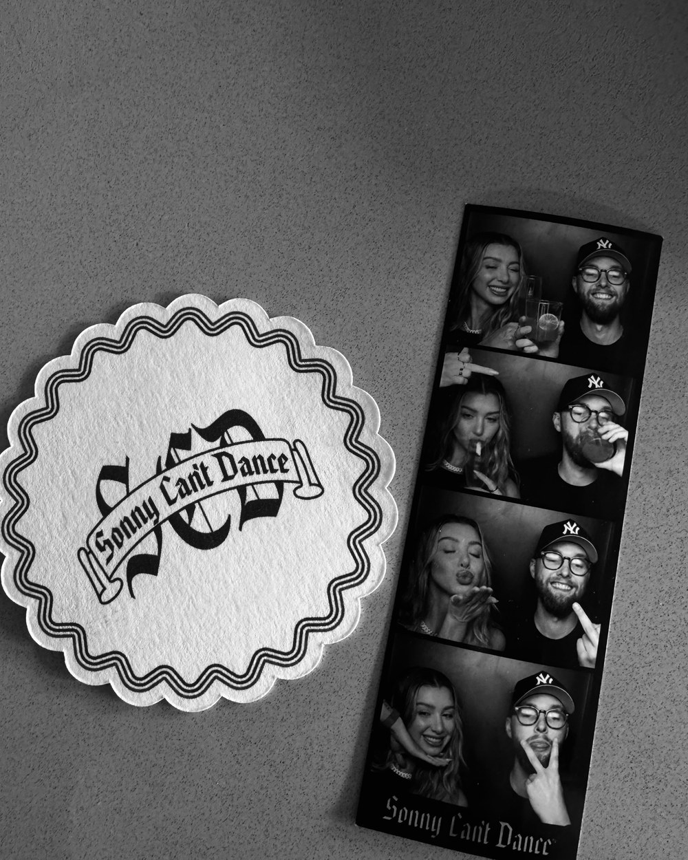 On the fridge
